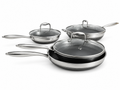 PRO STEEL+ Fusion Cookware 7pc Fry Set