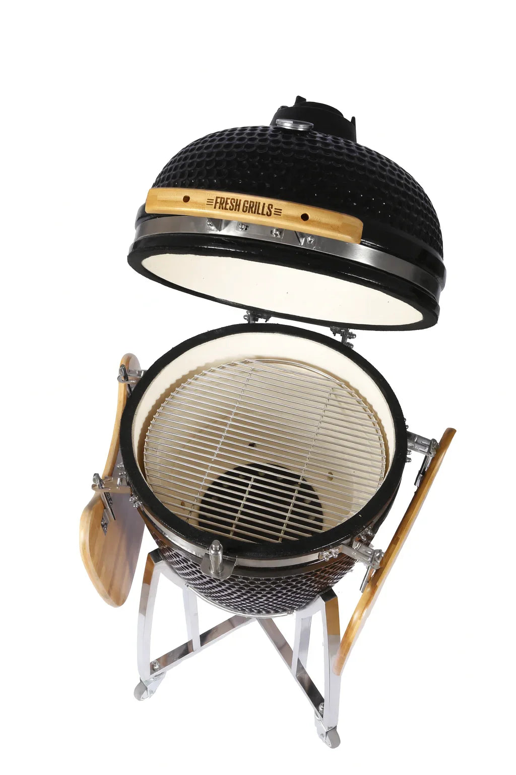 kamado 21" bbq black grill