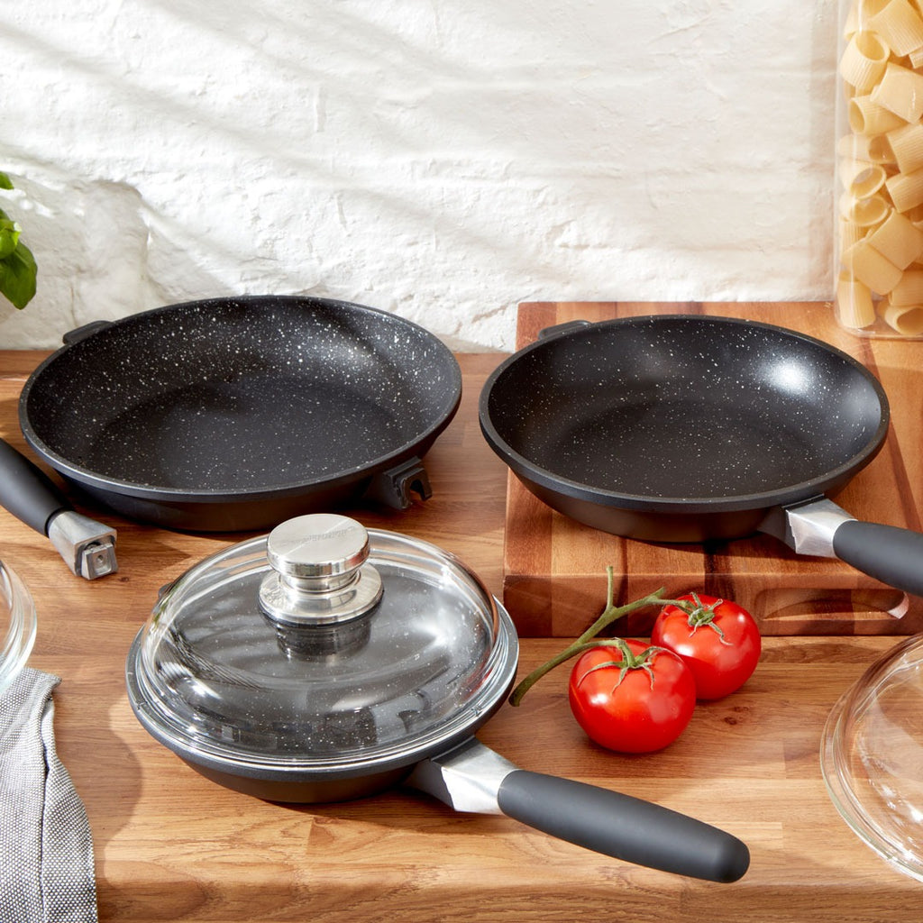 BergHOFF Eurocast 3pc Fry Set (24/28cm Fry+28lid)